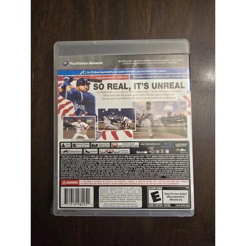 MLB 12: The Show (Sony PlayStation 3, 2012).
